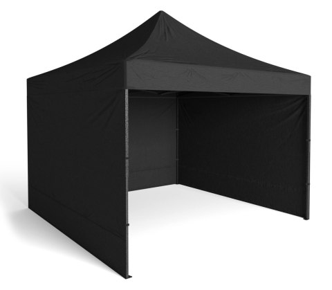 Pawilon handlowy ekspresowy 3x3 m czarny