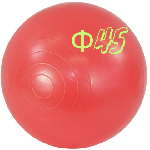 PIŁKA DO SKAKANIA Z ROGAMI 45CM RÓŻOWA