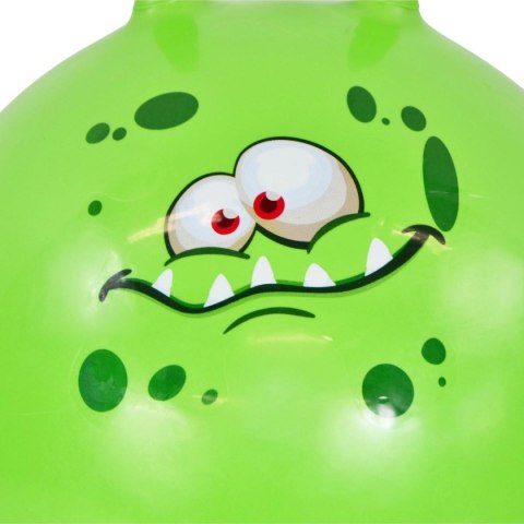 PIŁKA DO SKAKANIA Z ROGAMI 45CM ZIELONA