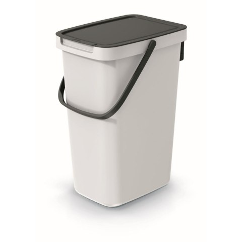 ŚMIETNIK KOSZ NA ŚMIECI 12 L SYSTEMA Q COLLECT SORTIBOX POPIELATY