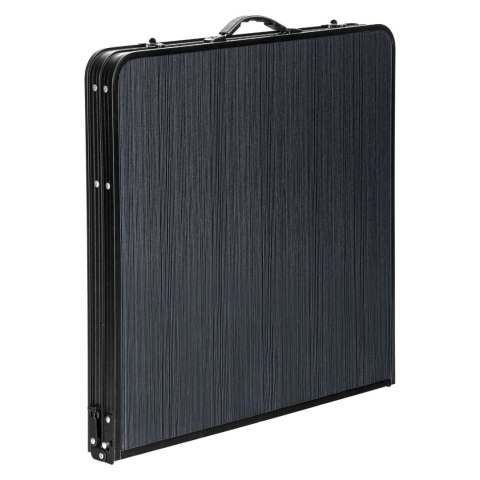 Zestaw turystyczny TRAMP BLACK WOOD czarny 120x60 cm