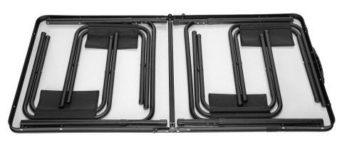 Zestaw turystyczny TRAMP BLACK WOOD czarny 120x60 cm