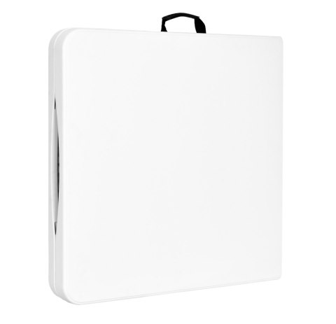 Stół cateringowy JUNE składany w walizkę 120 cm biały