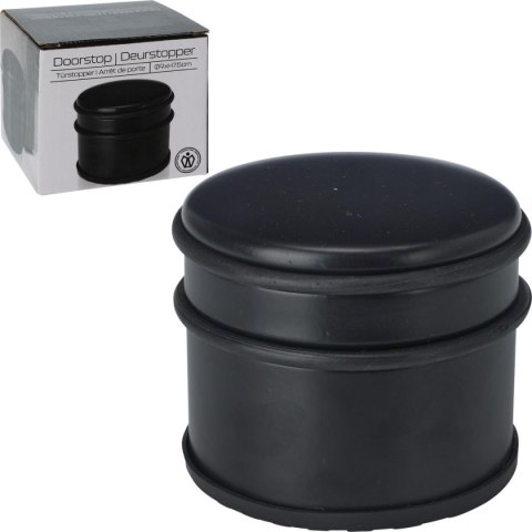 STOPER DO DRZWI 9CM CZARNY