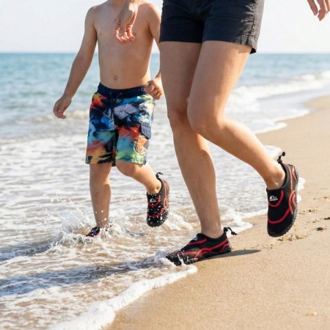 BUTY DO WODY JUNIOR BLACK/RED XQMAX R.30