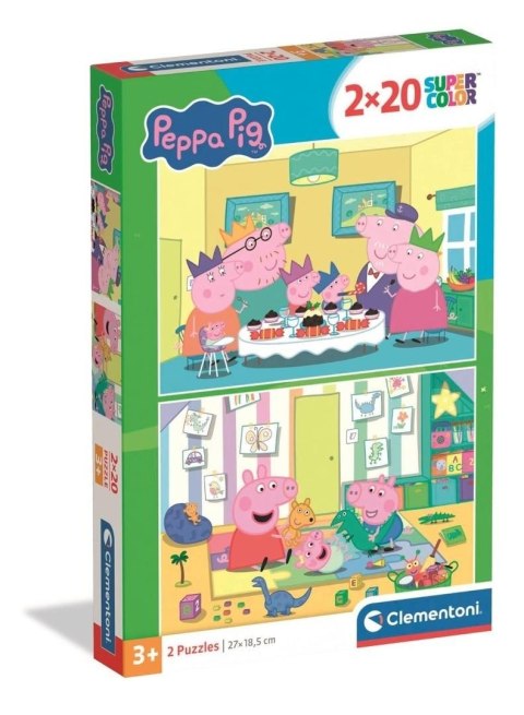 Puzzle 2x20 Peppa Pig