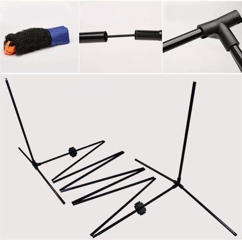 Siatka do badmintona ze stelażem ROCKET