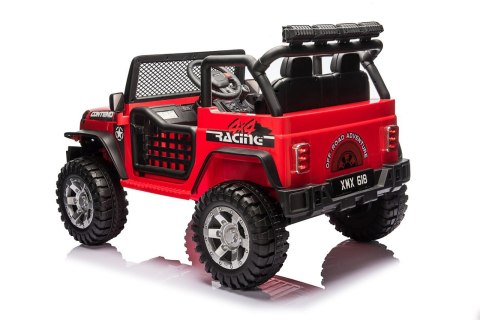 Pojazd Jeep BEAST 4x4 Czerwony
