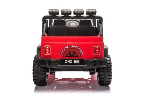 Pojazd Jeep BEAST 4x4 Czerwony