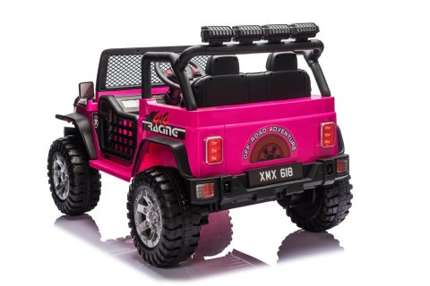 Pojazd Jeep BEAST 4x4 Różowy