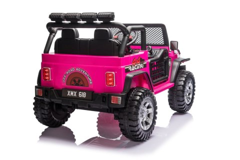 Pojazd Jeep BEAST 4x4 Różowy