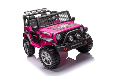 Pojazd Jeep BEAST 4x4 Różowy