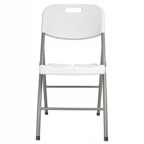 Zestaw cateringowy FETA WHITE stół 180 cm + 6 krzeseł WHITE