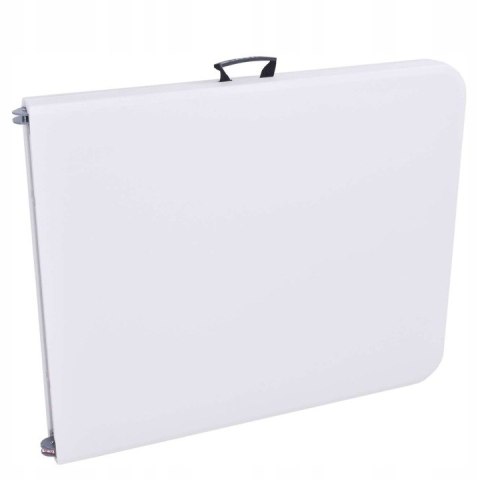 Zestaw cateringowy FETA WHITE stół 180 cm + 6 krzeseł WHITE
