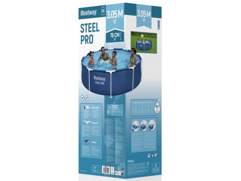 Bestway Basen stelażowy 305cm x 76cm 8w1 56679