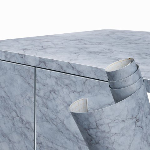 Folia rolka samoprzylepna okleina tapeta szary marmur 1,22x50m