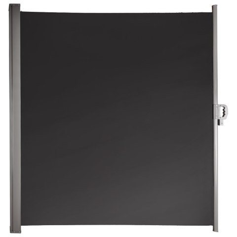 Markiza boczna tarasowa LUARO parawan zwijany 180 x 400 cm szary