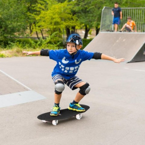 KASK ROWEROWY DZIECIĘCY REGULOWANY NO FEAR MOHAWK R.(48-52CM) BLACK/ BLUE