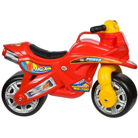 MOTOREK BIEGOWY JEŹDZIK SPEED ENERO 68x29x49/32CM ŻÓŁTO CZERWONY