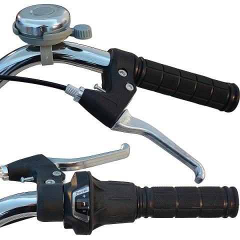 ROWER 3-KOŁOWY 24 CZARNY SHIMANO 7-BIEGOWY OBNIŻONA RAMA 1060972