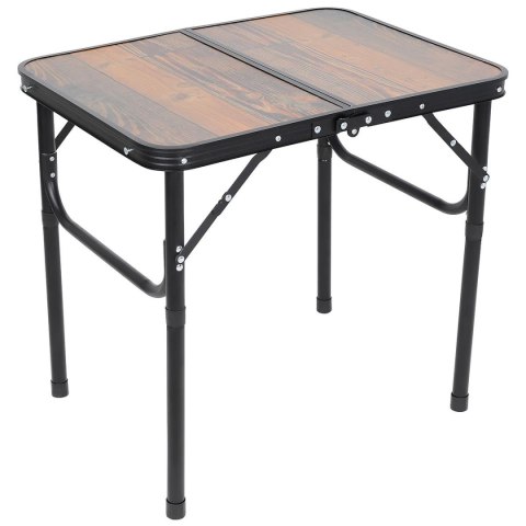 STOLIK TURYSTYCZNY SKŁADANY KEMPINGOWY 60X45X25/56CM DREWNO