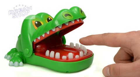 Gra zręcznościowa Krokodyl u dentysty Gra zręcznościowa Krokodyl u dentysty