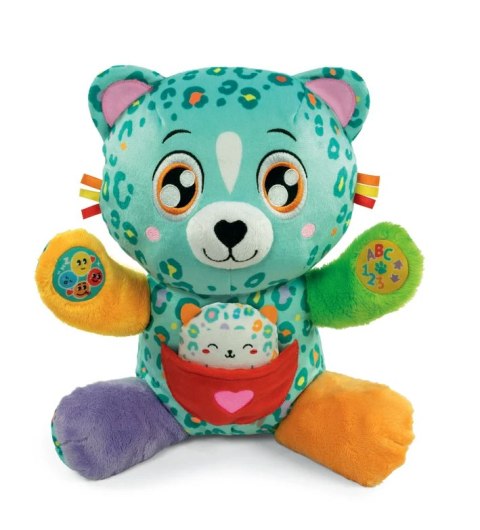 Interaktywne Słodkie Lamparty Troskliwa Mama Czita Język Polski Clementoni 50935