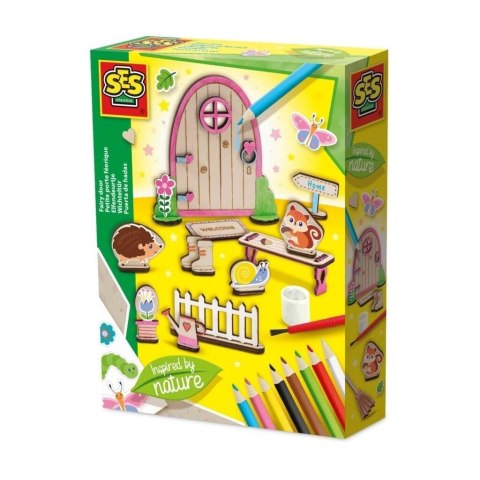 Drzwi wróżki do ozdabiania