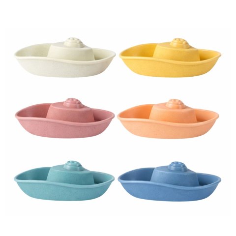 Zestaw Zabawki Do Kąpieli Zwierzątka Statki Łódeczki Gumowe 13 el.