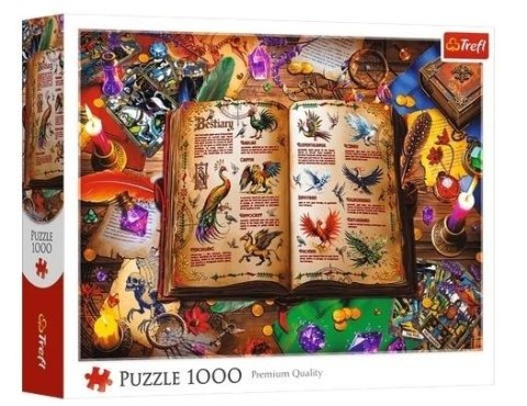 Puzzle 1000 Atlas fantastycznych ptaków