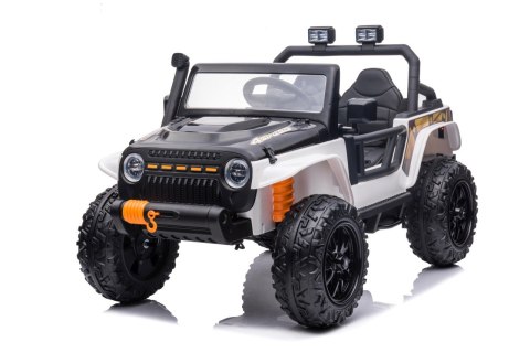 Pojazd Jeep Monster Biały