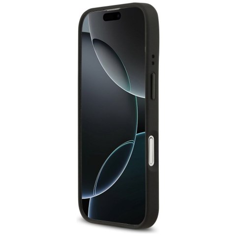 BMW futerał do IPHONE 17 kompatybilny z MagSafe BMHMP17S25PCPSKR (PU Perfotated Stripe Logo) red