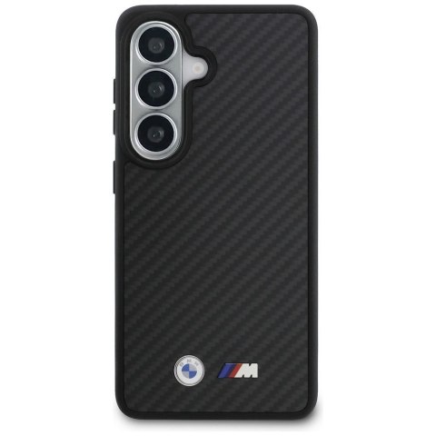 BMW futerał do SAMSUNG S26 BMHMS26S24CFMMK (Magnetic Kevlar W/ Logo) czarny