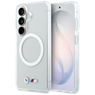 BMW futerał do SAMSUNG S26 BMHMS26S25HSMLKT (Magnetic IML Shockproof W/ Metal Logos) transparentny