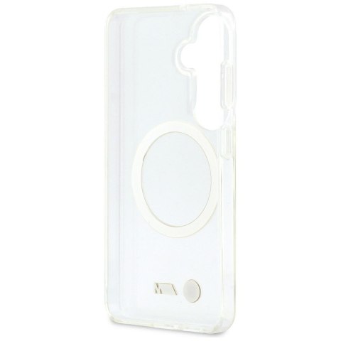 BMW futerał do SAMSUNG S26 BMHMS26S25HSMLKT (Magnetic IML Shockproof W/ Metal Logos) transparentny