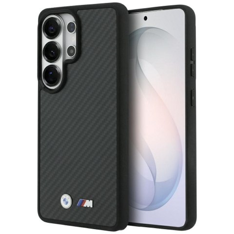 BMW futerał do SAMSUNG S26 Ultra BMHMS26L24CFMMK (Magnetic Kevlar W/ Logo) czarny