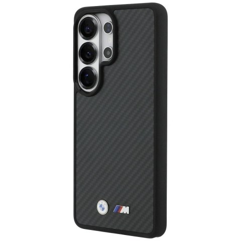 BMW futerał do SAMSUNG S26 Ultra BMHMS26L24CFMMK (Magnetic Kevlar W/ Logo) czarny