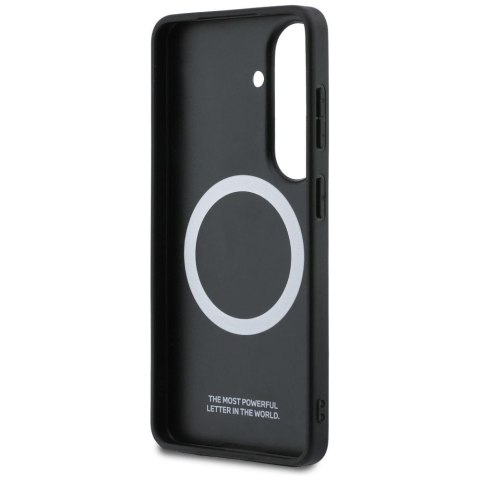 BMW futerał do SAMSUNG S26 kompatybilny z MagSafe BMHMS26S25PCPSKB (Perforated Stripe Logo) niebieski