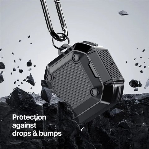 DUX DUCIS futerał SECG ochronny na Samsung Galaxy Buds Live/Buds PRO/Buds2/Buds2 Pro czarny