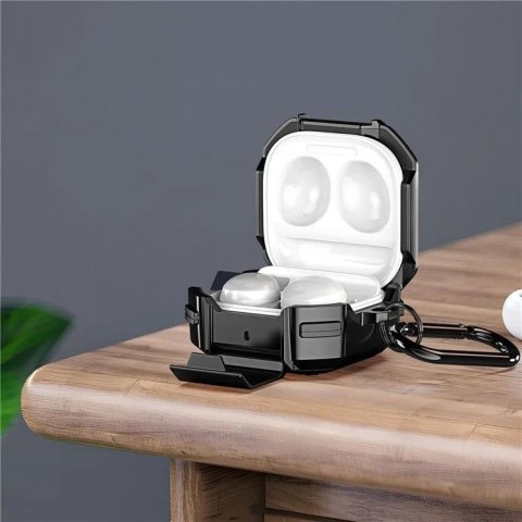 DUX DUCIS futerał SECG ochronny na Samsung Galaxy Buds Live/Buds PRO/Buds2/Buds2 Pro czarny