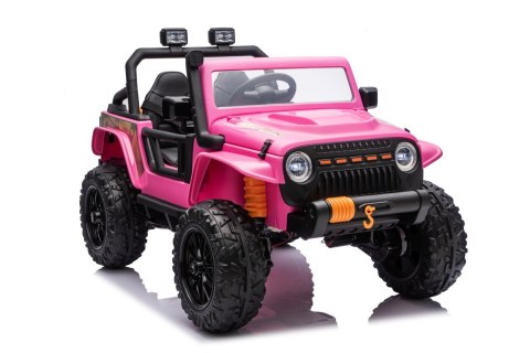 Pojazd Jeep Monster Różowy