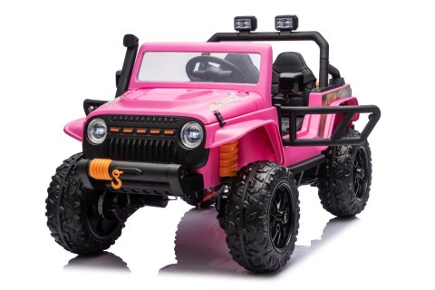 Pojazd Jeep Monster Różowy