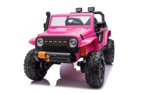 Pojazd Jeep Monster Różowy