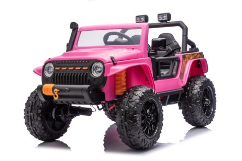 Pojazd Jeep Monster Różowy