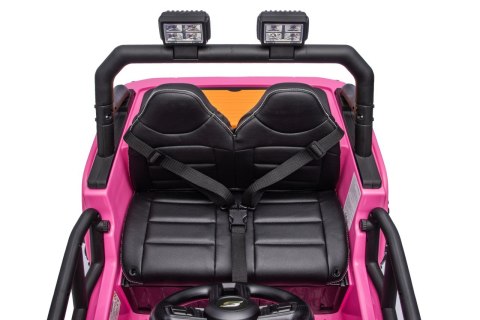 Pojazd Jeep Monster Różowy