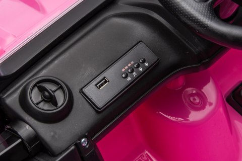 Pojazd Jeep Monster Różowy