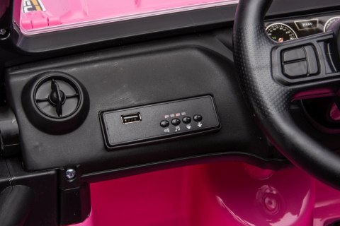 Pojazd Jeep Monster Różowy