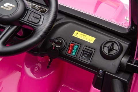 Pojazd Jeep Monster Różowy