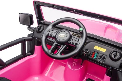 Pojazd Jeep Monster Różowy