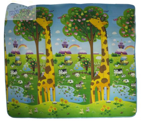 Mata Edukacyjna piankowa dwustronna ZOO 200cm x 180cm x 0,5cm Mata Edukacyjna piankowa dwustronna ZOO 200cm x 180cm x 0,5cm